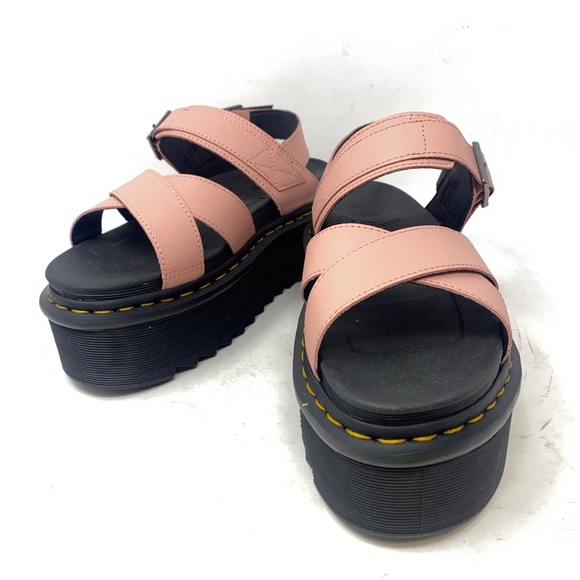 Dr Marten NWOT Peach Voss II Quad Sandals. - Picture 11 of 14